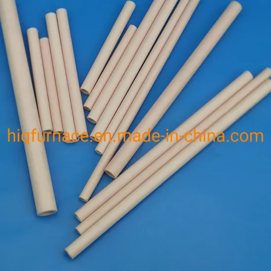 99% Al2O3 Ivory Industrial Corundum Ceramic Tube /Alumina Ceramic Pipe, High Purity Corundum Ceramic Tube 