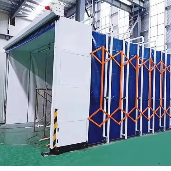 Telescopic Painting Booth Spray Paint Room with Certification 